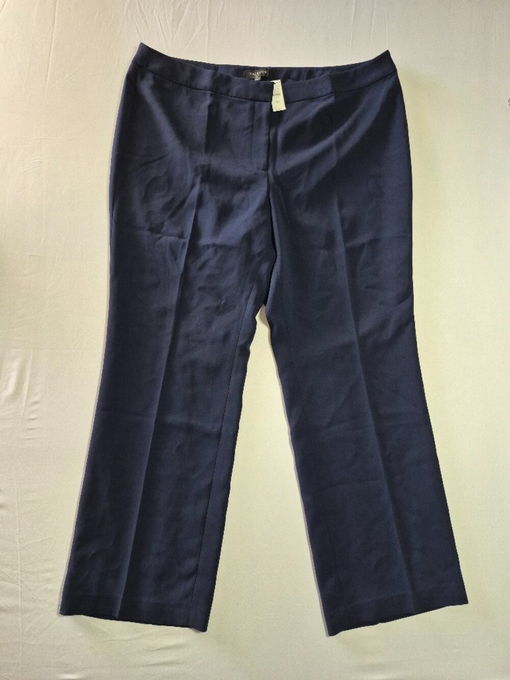 NWT Talbots Plus Size 18W Navy Blue Dress Pants Career Work Office